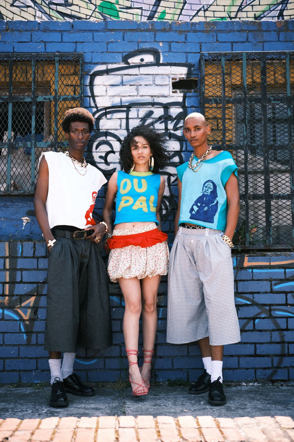 'Girlie' layered skirt